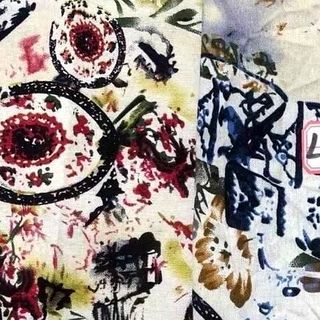 Cotton Linen Print No. 19